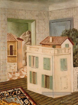  Chirico Peintre - la maison dans la maison Giorgio de Chirico surréalisme métaphysique